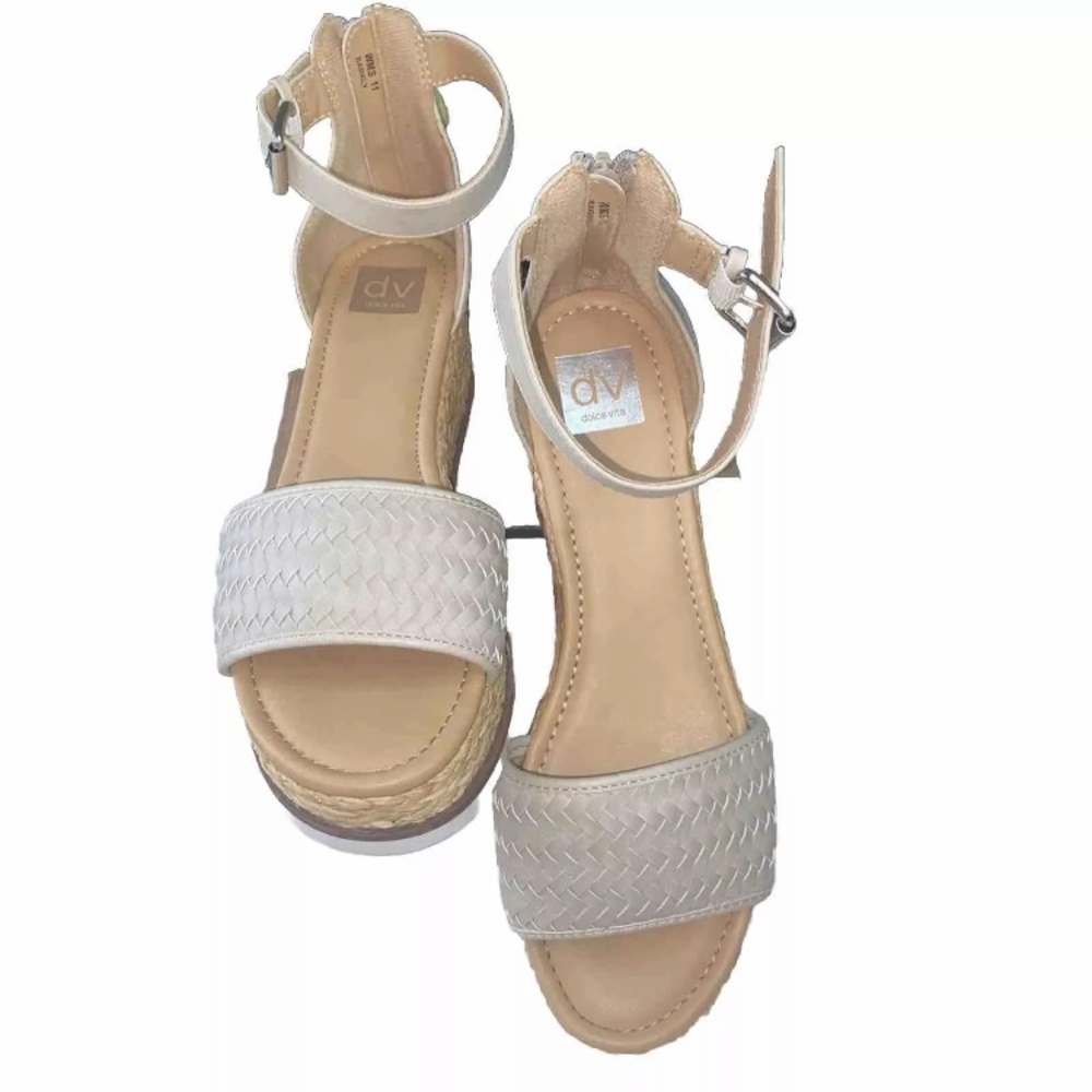 dv Dolce Vita Barkly Espadrille Sandal in Stone Women’s Size 8 NEW